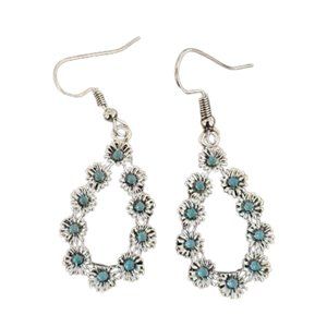Flower Hook Earrings